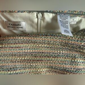 Tahari Multicolor Tweed Skirt